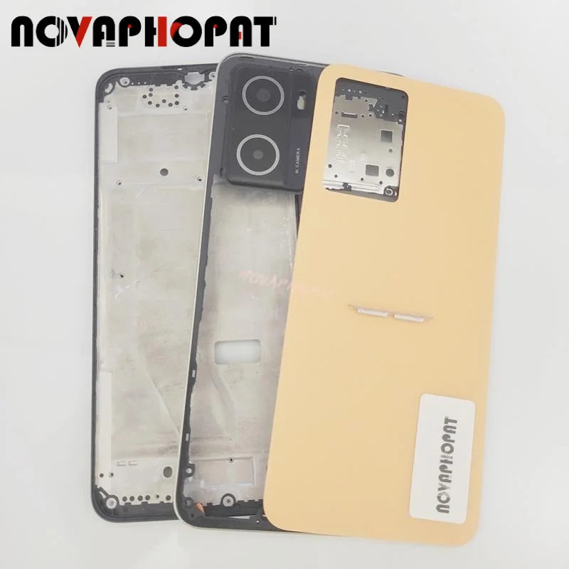 Фоторамка средняя рамка для OPPO A57 4G крышка аккумулятора задняя корпуса камеры