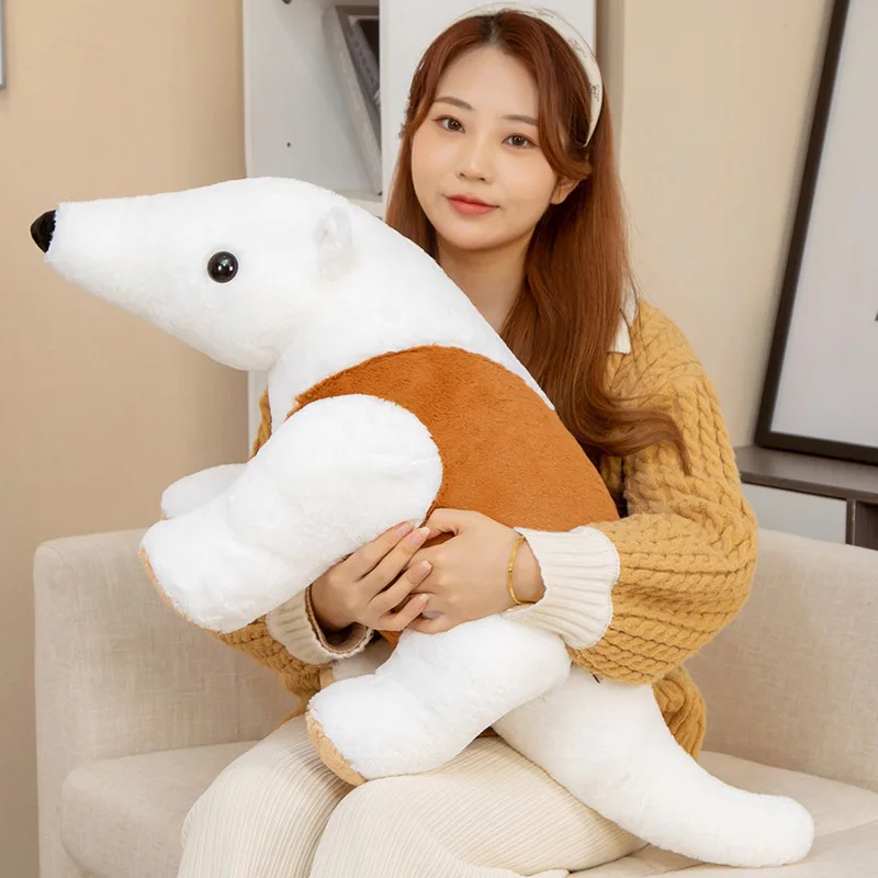 

Anteater Plush Toy Plush Aardvark Soft And Fluffy Cushion Home Decoration Pillow Zoo Wildlife Cartoon Doll Children'S Gift 70cm