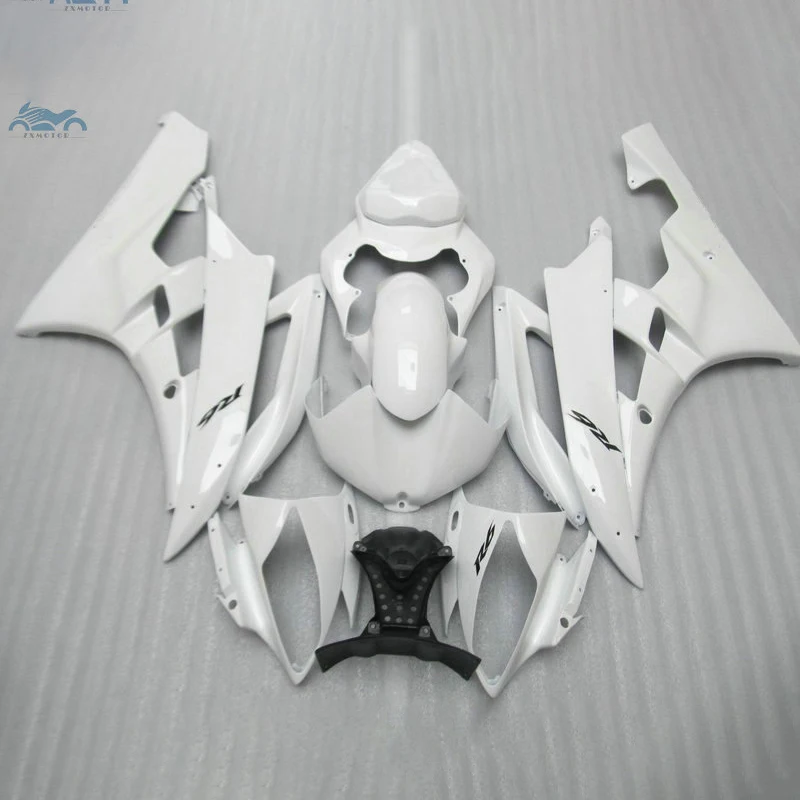 

High grade Injection fairing kit fit for YAMAHA R6 YZFR6 2006-2007 YZF R6 06-07 aftermarket ABS fairing kits white bodywork FY34