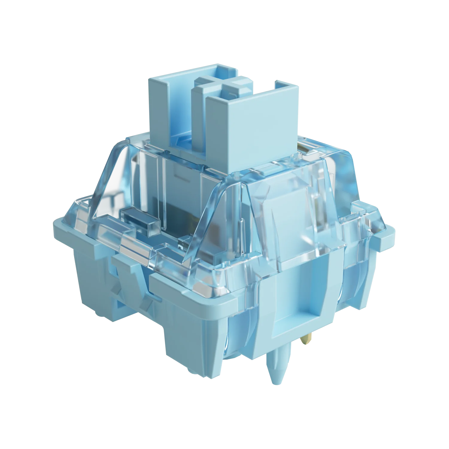 Akko V3 Pro Кремово-синий переключатель 5-контактный тактильный 45 г с пылезащитным