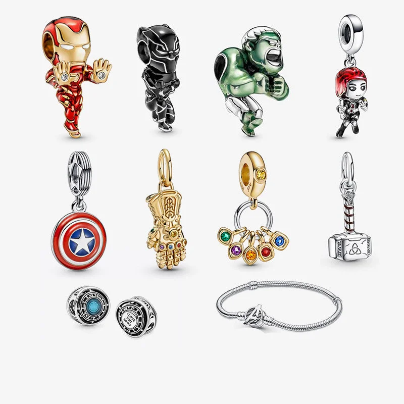 

2022 Originele Pandora Magic Diy Armband Voor Vrouwen 925 Sterling Zilver Hoge Sieraden Anime Collectie Charm Handgemaakte