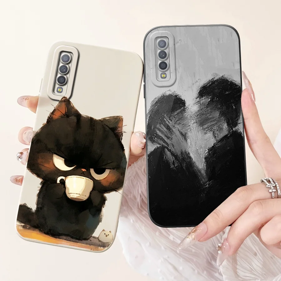 Для Samsung Galaxy A7 2018 Чехол A750 A750F Новый дизайн Силиконовый мягкий чехол Для Samsung A7 A 7 2018 Задняя крышка Coque 6,0 ''Capa (art.: 3920ccbfa9ebc) - 3920ccbfa9ebc