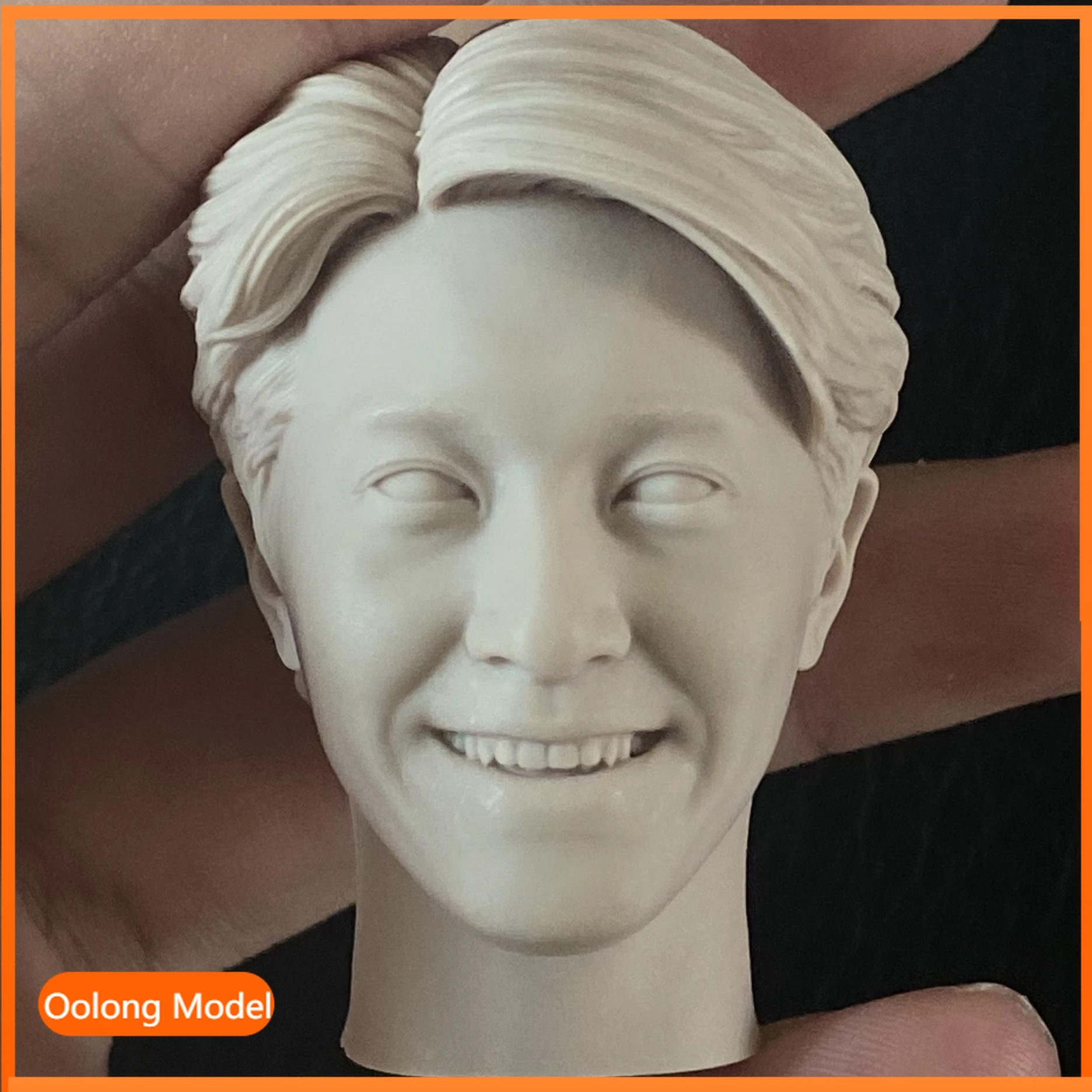 

Неокрашенная голова 1/6 голова 1/6 Stephen Chow Toudiao Xingye, солдаты