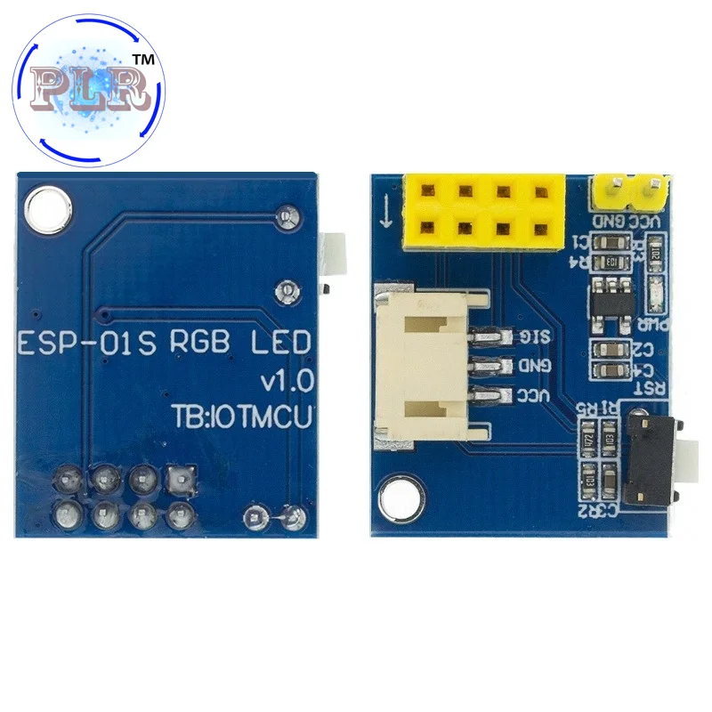 10 шт. ESP8266 Φ RGB светодиодный контроллер модуль адаптера для Arduino PLR WS2812 Light Ring Smart