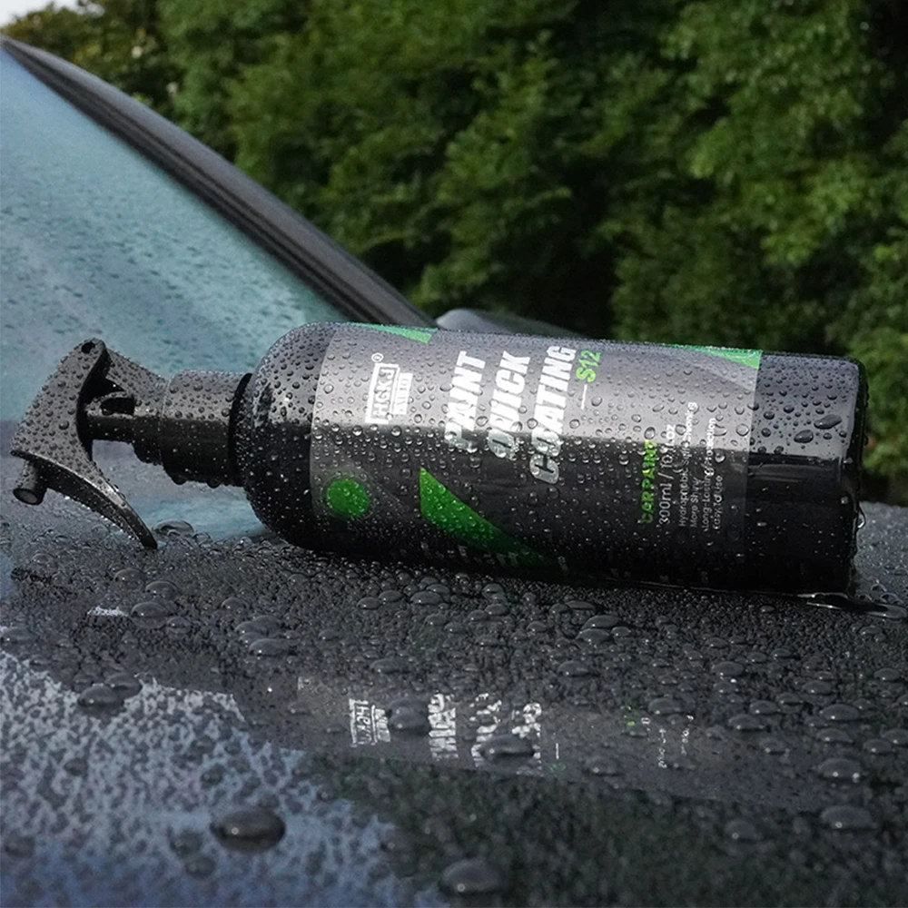 

Керамическое покрытие HGKJ-S12, повышенное блеск, быстрое покрытие, Гидрофобный полировочный воск для мойки автомобиля без воды и долговечная защита