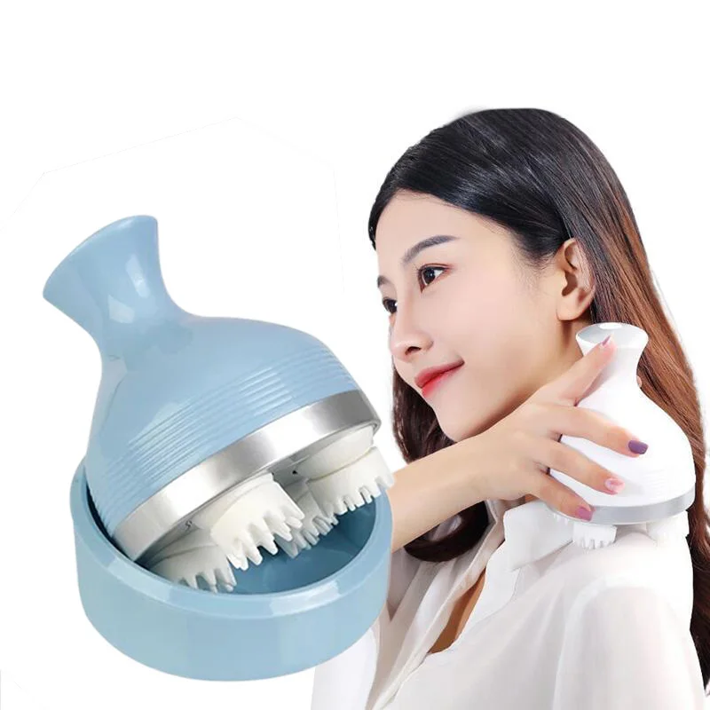 Массажер для головы и кожи Электрический массажер кошек массаж тела уход за