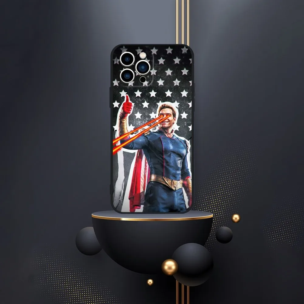 Чехол для телефона H-HomelanderS iPhone 16 15 14 13 12 Pro Max 11 7 8 Plus XR XS противоударный силиконовый