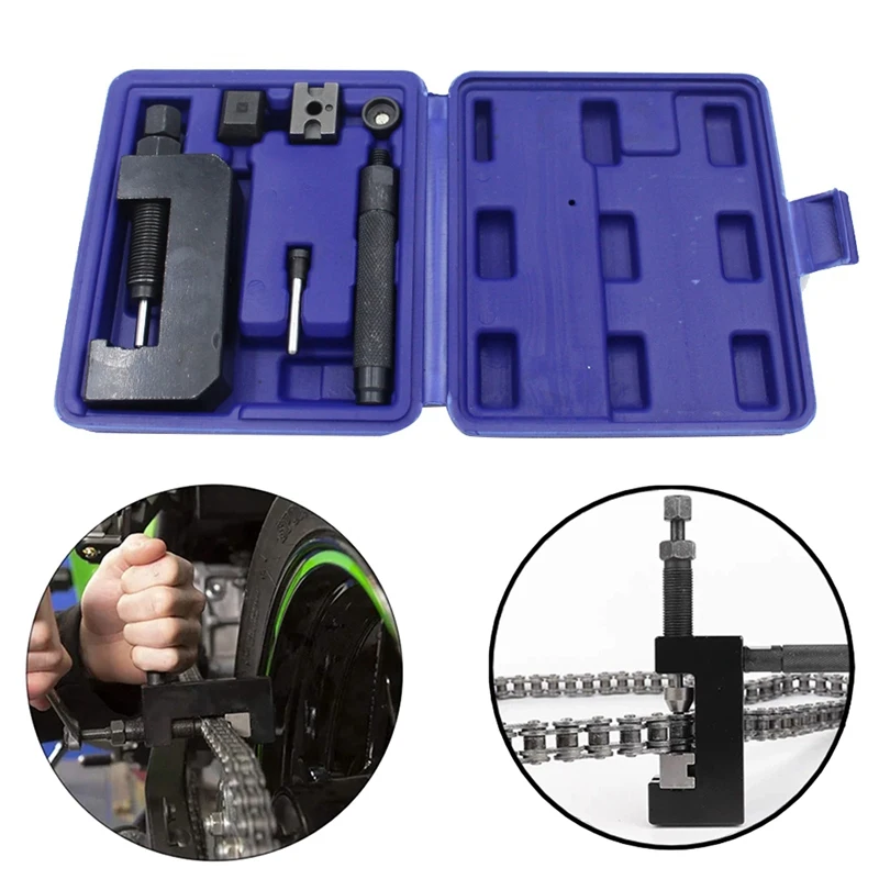 Инструменты заклепка цепи Пробивка звеньев установка 520/525/530/масляное уплотнение