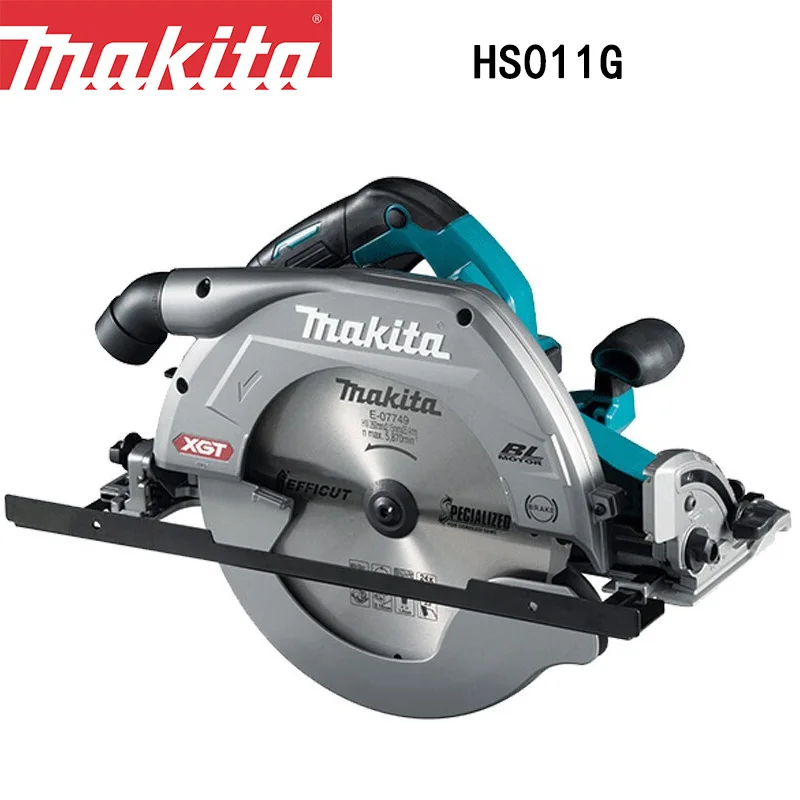Циркулярная пила Makita HS011G 40vmax XGT 270 мм, неизолированный инструмент Циркулярная пила Makita HS011G 40vmax XGT 270 мм, неизолированный инструмент