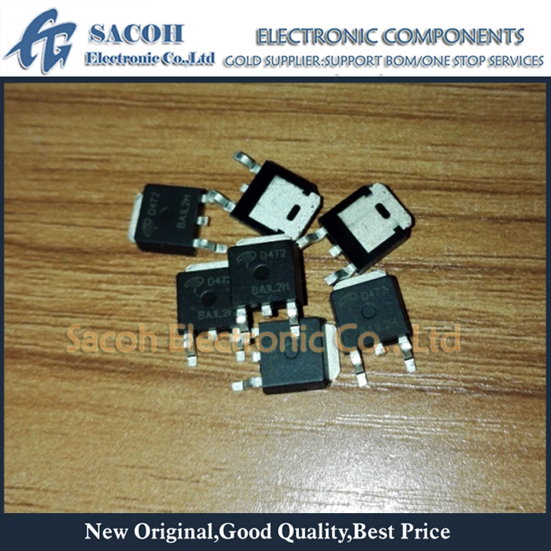 

10Pcs AOD472 or AOD472A or AOD472AL or AOD472L or D472A or D472 TO-252 50A 25V N-ch Power MOSFET