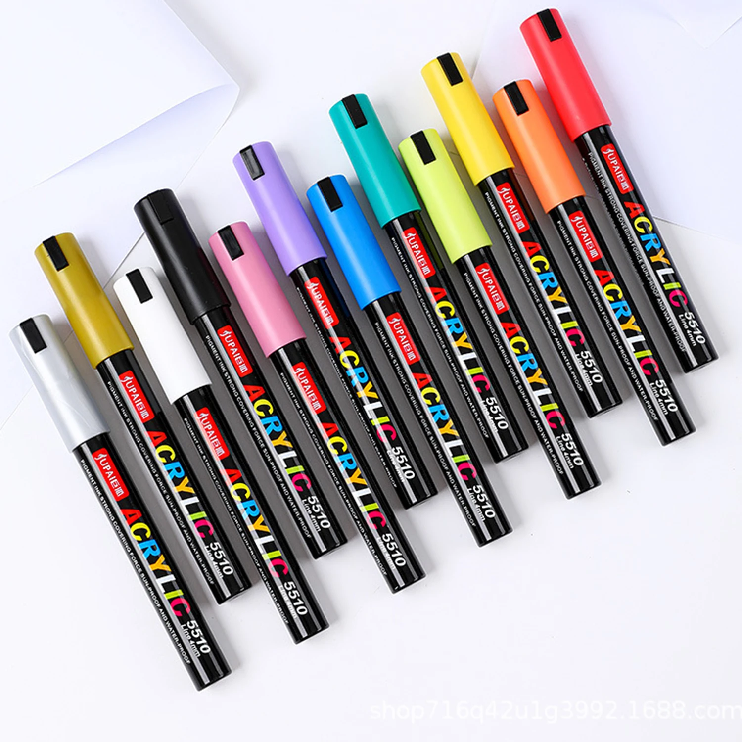 

Маркеры для акриловых красок, 24 цвета, 4,0 ММ, фломастеры для красок с наконечником, перманентные маркеры для граффити, для рок, дерева, кружек, ткани, окон или поделок своими руками