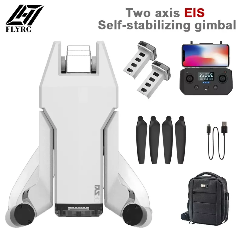 

New L100 GPS Drone Professional Aerial HD Dual Camera EIS 2-Axis Gimbal V-type Double Rotor 30mins Long-Endurance RC Aircraft