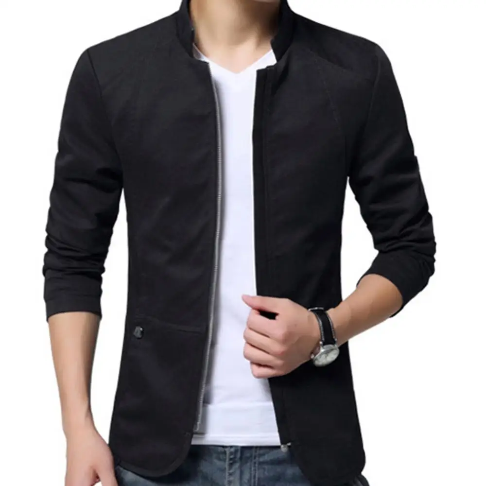 

Dimusi Mens Jackets and Coats Fashion Mens Cotton Slim Windbreaker Jackets Coats Man Anorak Streetwear Hip Hop Bomber 5XL