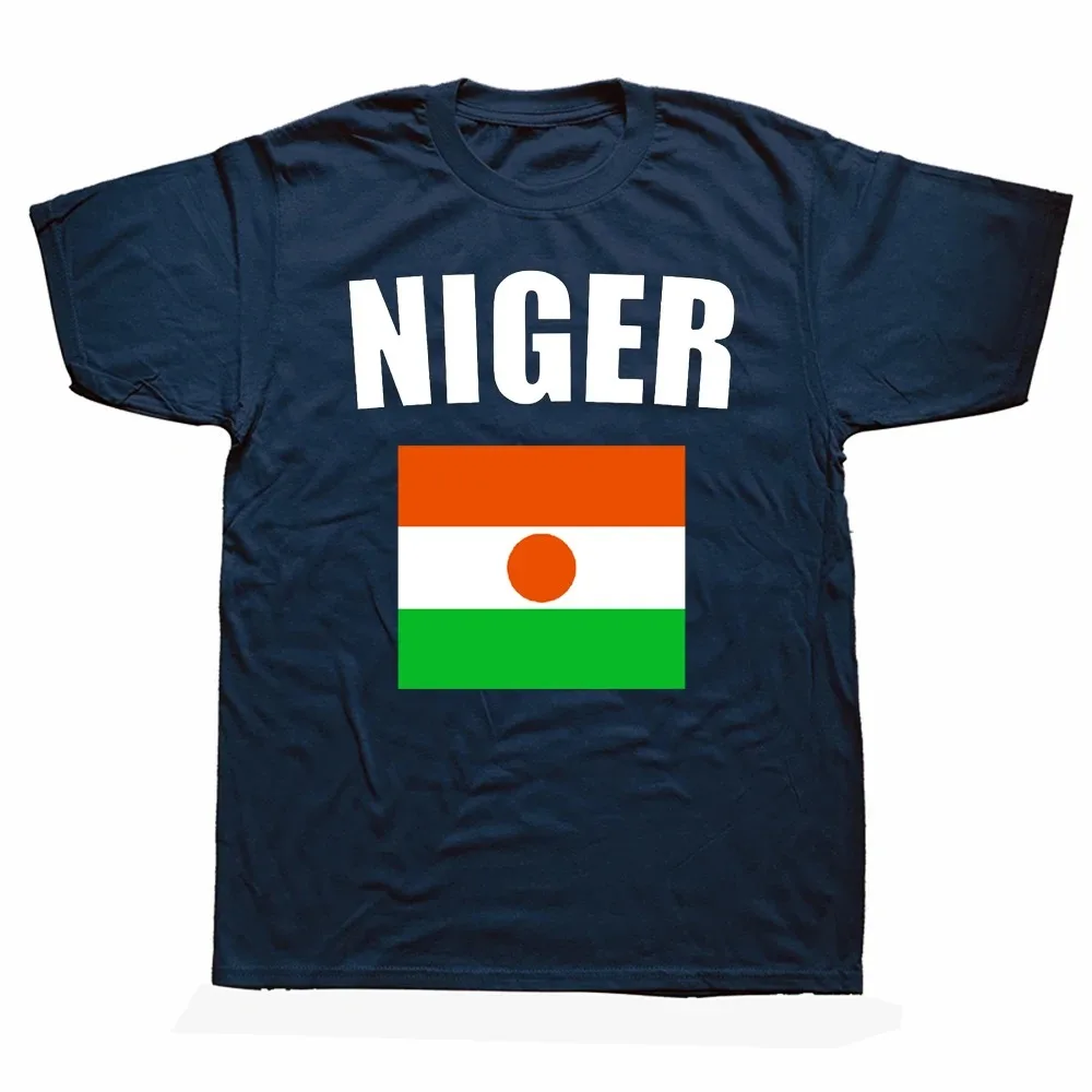 Мужская Хлопковая Футболка С Нигерийским Принтом Забавная Стильная Уличная