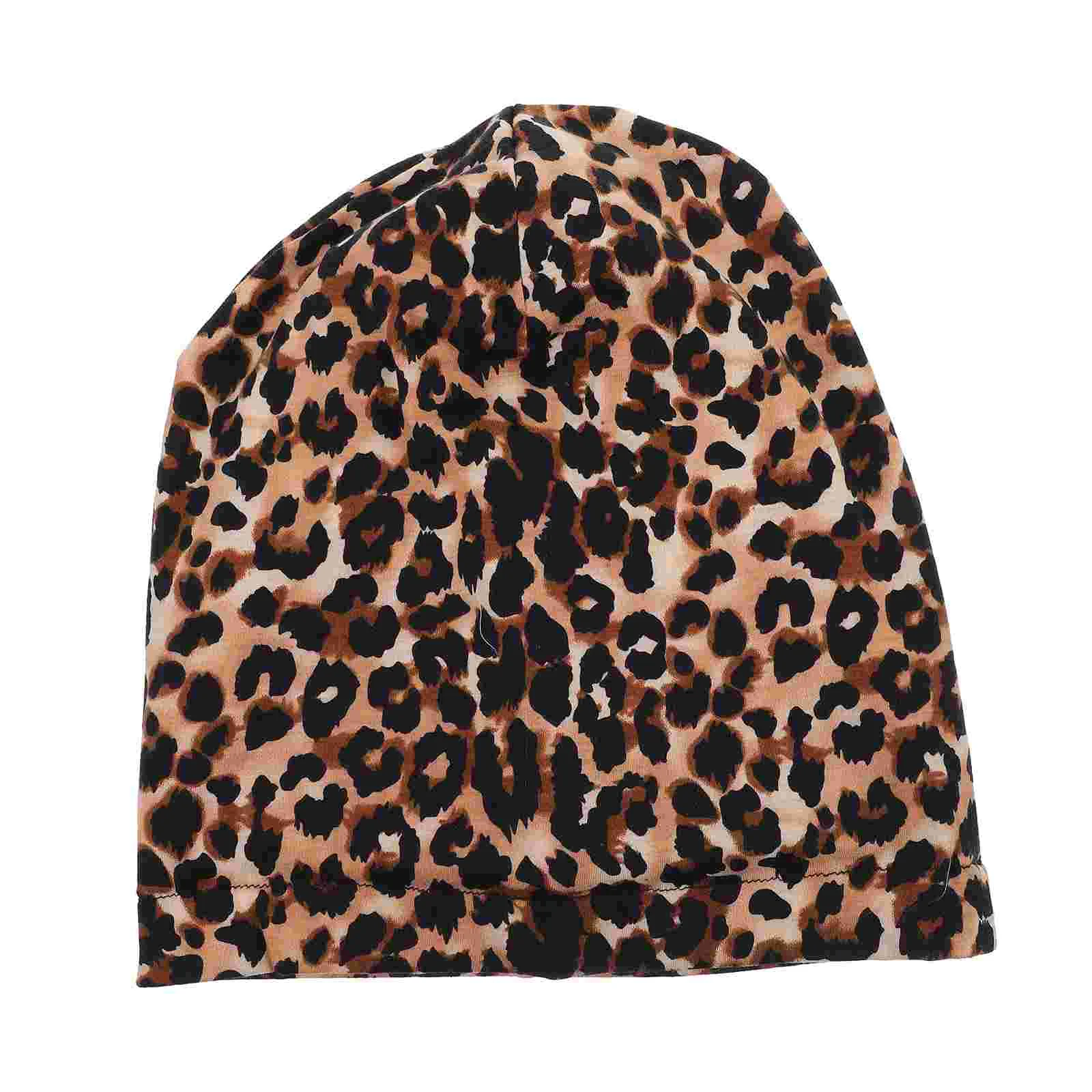 

Женская атласная шапка с принтом, эластичная повязка на голову для сна, скраб, хлопковая шляпа для защиты волос