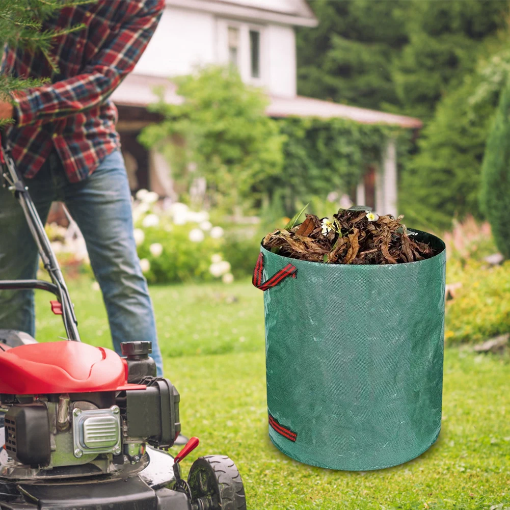 Складной контейнер для листовой травы многоразовый хранения мусора большой
