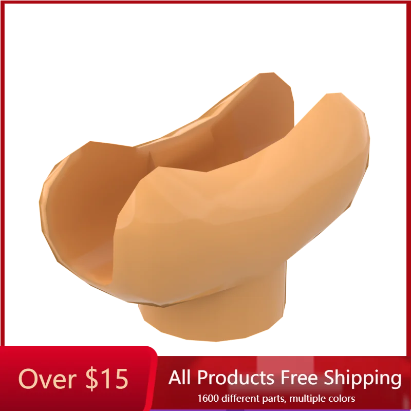 

Конструктор MOC детский со сменными деталями, 10 шт., 25386 хлеб, хот-дог