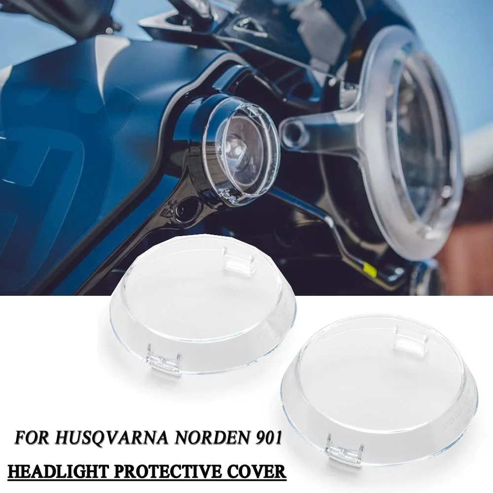 

Для Husqvarna Norden 901 Norden901 2022 2023 аксессуары для мотоциклов передсветильник передняя фара Защитная крышка прозрачная защита