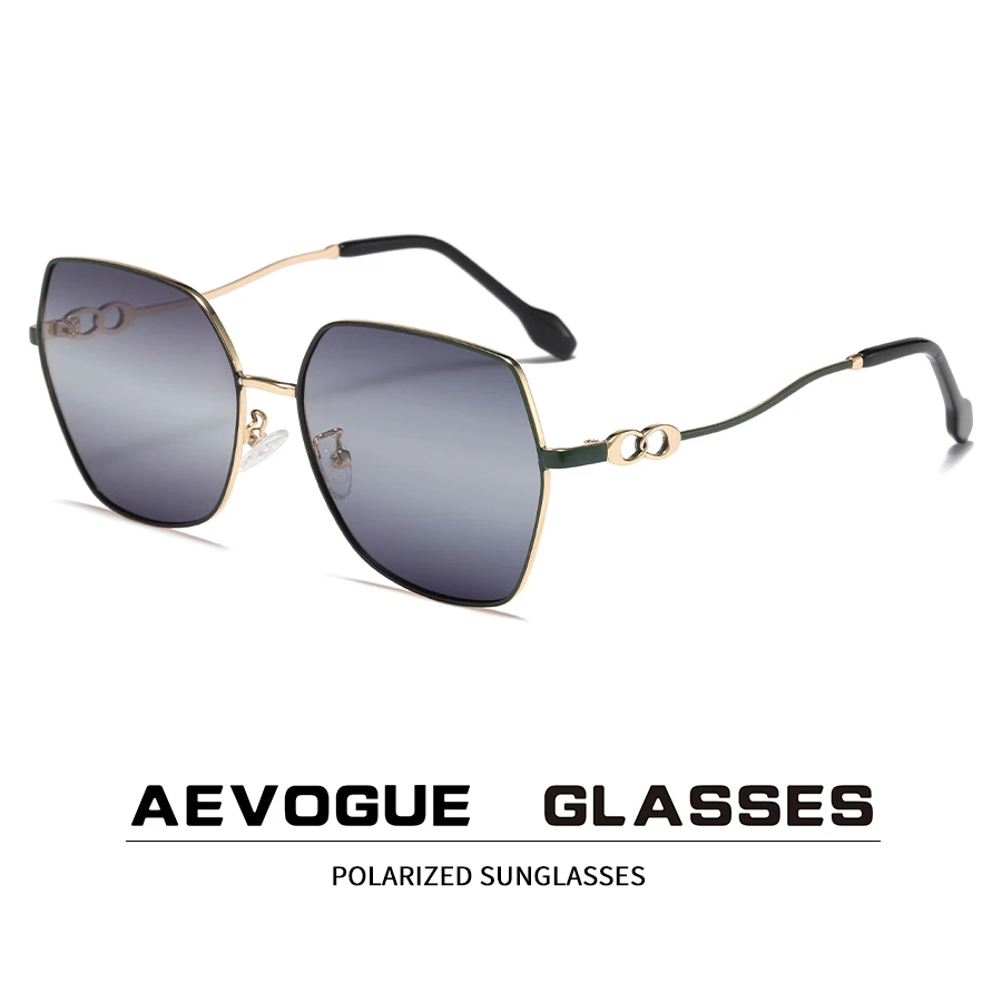 

Очки солнцезащитные унисекс поляризационные в металлической оправе, UV400