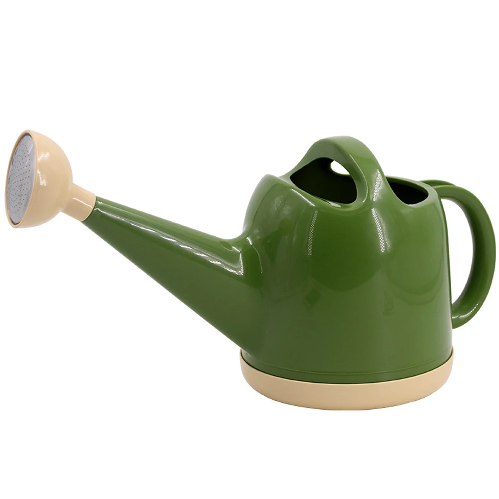 

4L Large Capacity Indoor Outdoor Long Mouth Spraying Watering Can With Handle Home Anti Collision PP Resin Plant Sprinkler Cute
