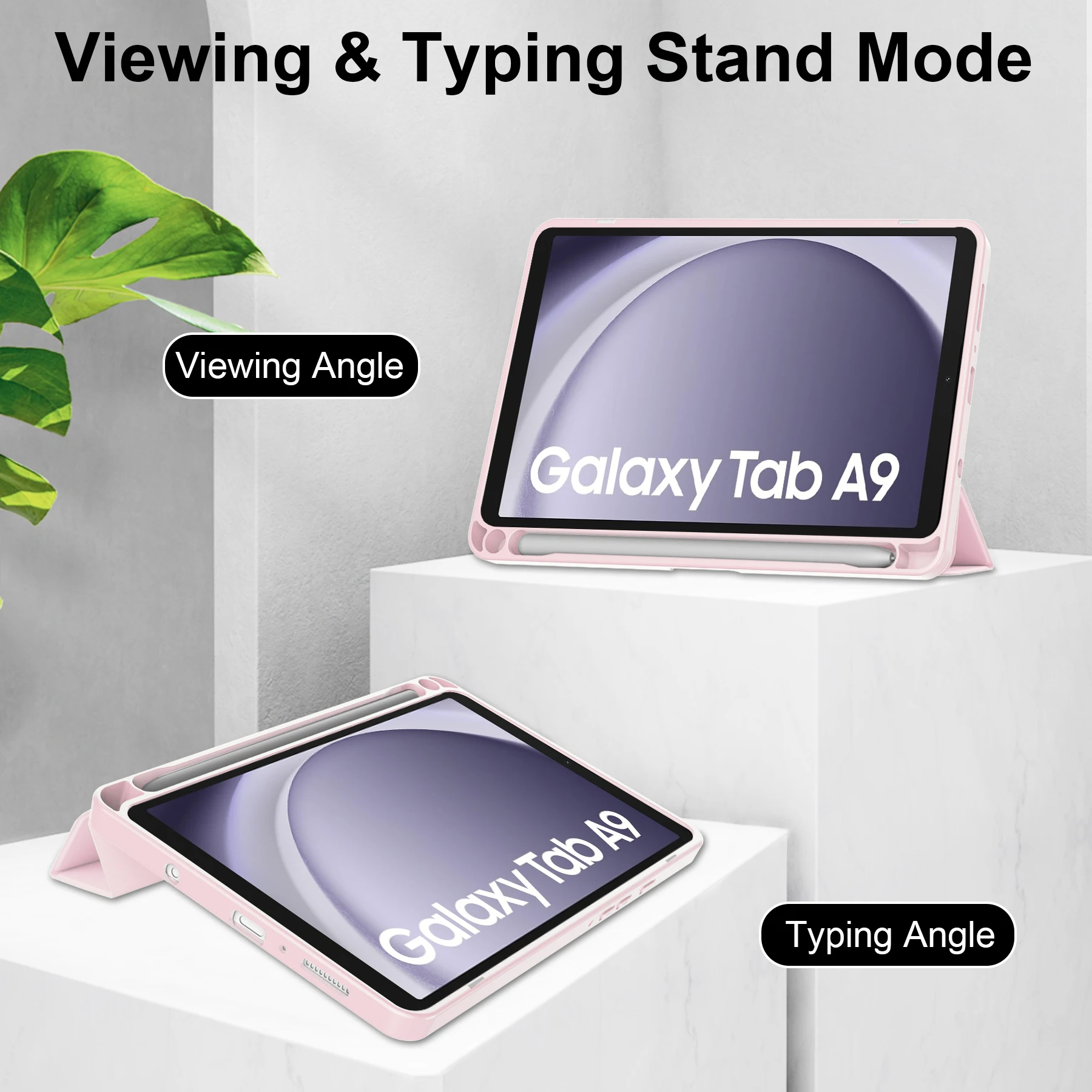 Кожаный чехол для Samsung Tab A9 SM-X115 8 7 дюймов 2023 прозрачная задняя крышка пленка из