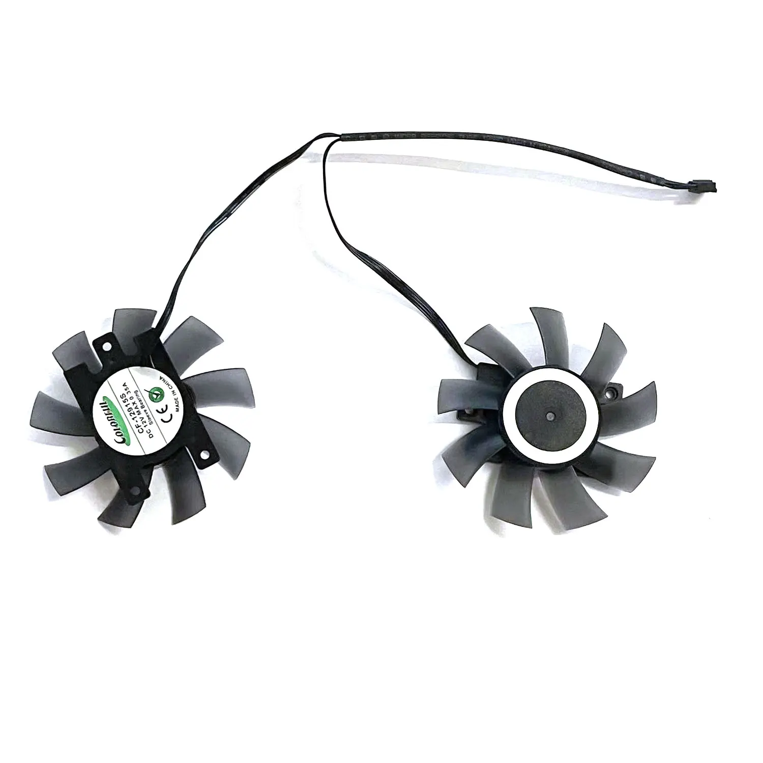 Совершенно новый вентилятор 75 мм 4PIN GTX1660 RTX 2060 GPU для Охлаждения видеокарты Inno3D