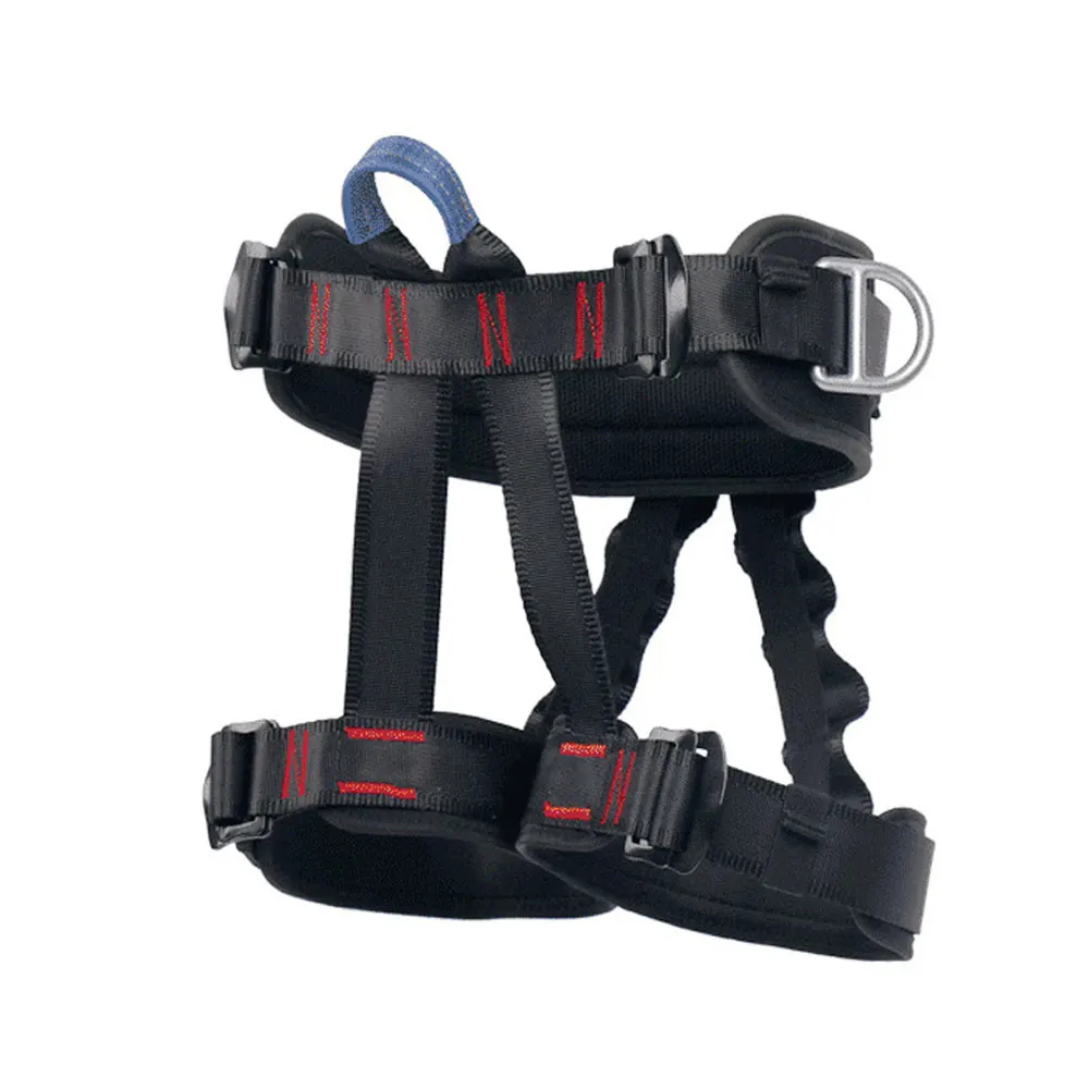 Outdoor Rock Climbing Half-body Harness Mountaineering Rescue Expedition Expansion Training Aerial Work Protection Equipment