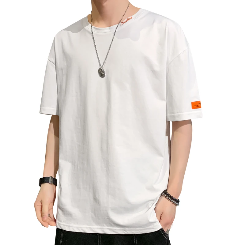 

Футболка мужская с коротким рукавом, тенниска с принтом и карманами, модная майка в хипстерском стиле, лето