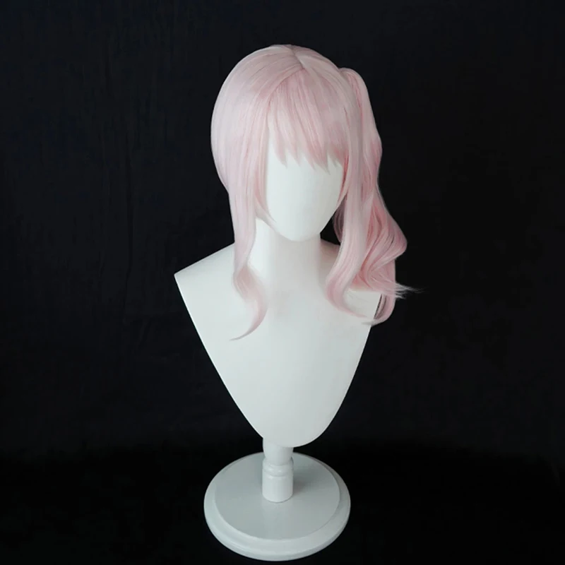 Парик для косплея Akiyama Mizuki Pink Project SEKAI красочная сцена! Термостойкие синтетические