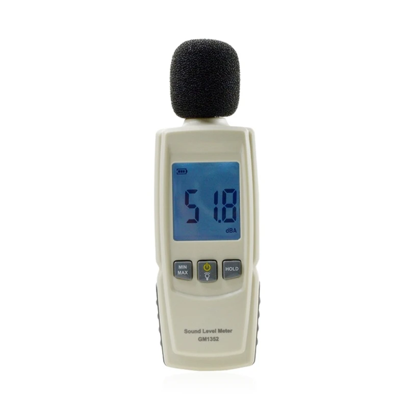

Decibel Meter Sound Level Reader 30-130dB Hand-held Sound Noise Meter Durable 40JE