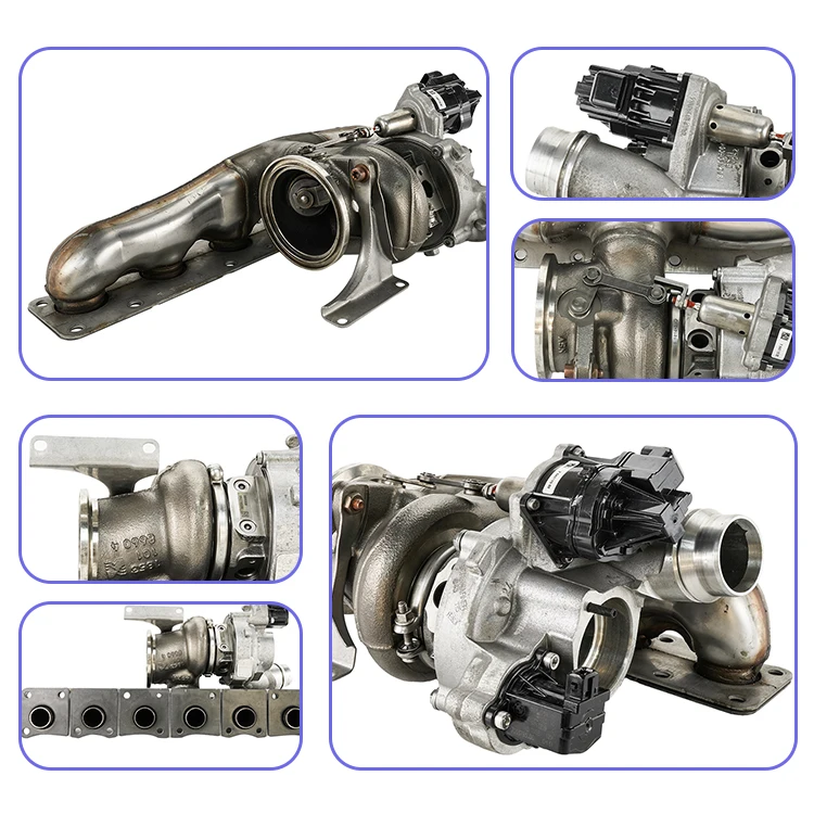 Конкурентоспособная цена на складе детали двигателя автомобиля турбокомпрессор