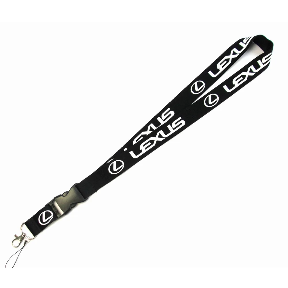 Брелок Cadena Llave в подарок для автомобиля, брелок с вышивкой логотипа Lexus, шнурок унисекс, аксессуары для автомобиля