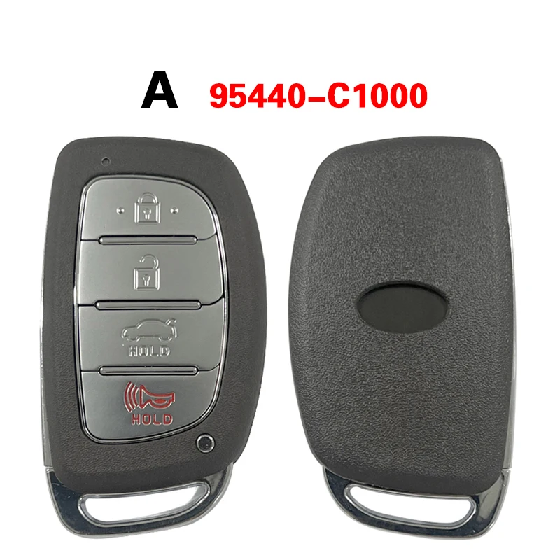 

CN020146 послепродажного обслуживания, 4 кнопки, пульт дистанционного управления, 8А, чип, 434 МГц, FCC 95440-C1001/C1000 CQ0FD00120 для Hyundai Sonata 2015-2017