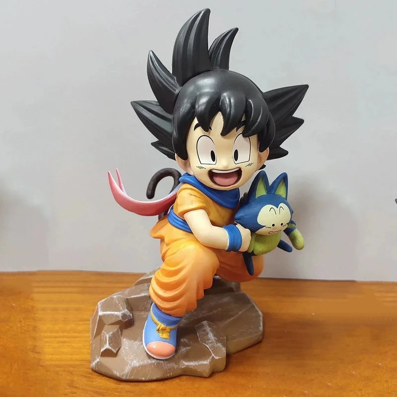 Фото Фигурка Dragon Ball Kawaii 10 см: Маленький Сон Гоку с Пуару, коллекционная аниме-модель, кукла, украшение для рабочего стола, игрушка №2