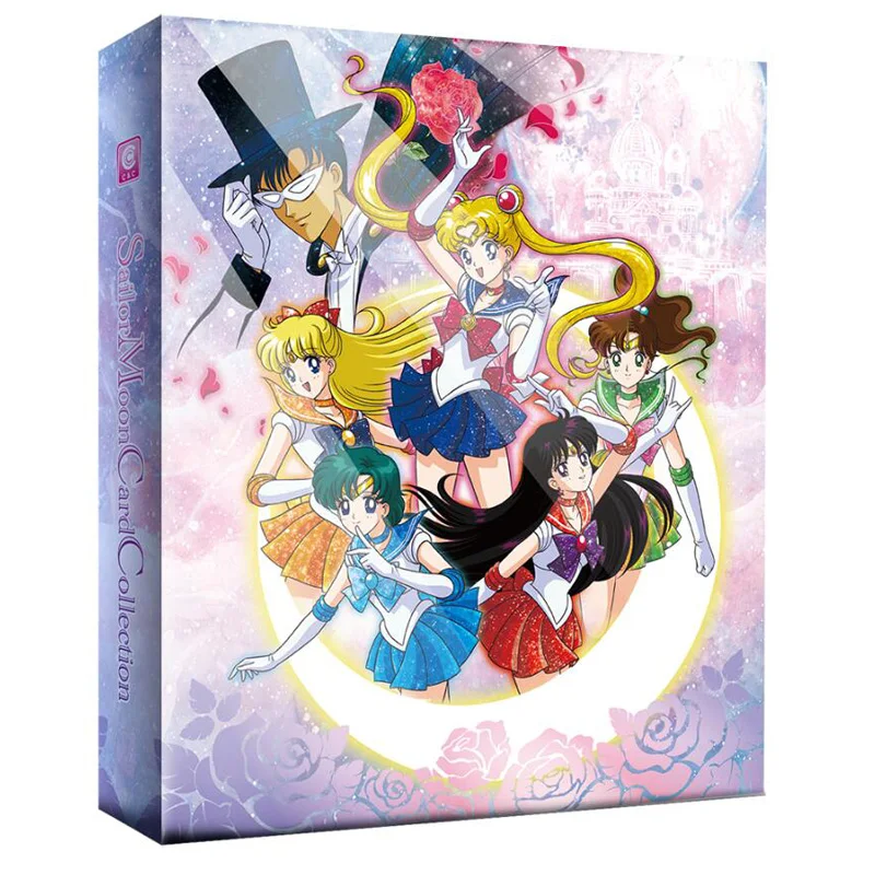 

Коллекция оригинальных карт Сейлор Мун буклет с карточками на 25-летие аниме экшн-Фигурки игрушки для мальчиков девочек детский подарок коллекционный