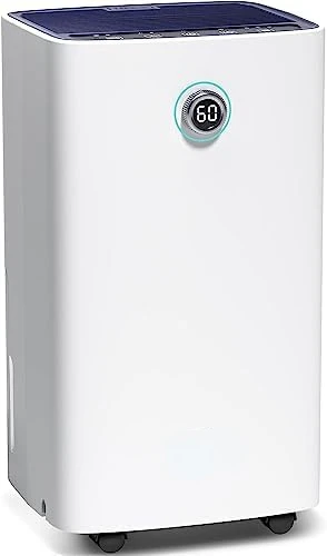 

Sq Ft 30 Pints Dehumidifiers for Large Room, Basements, Home, Bathroom, Bedroom, with Auto or Manual Drainage | 36db Industry Le