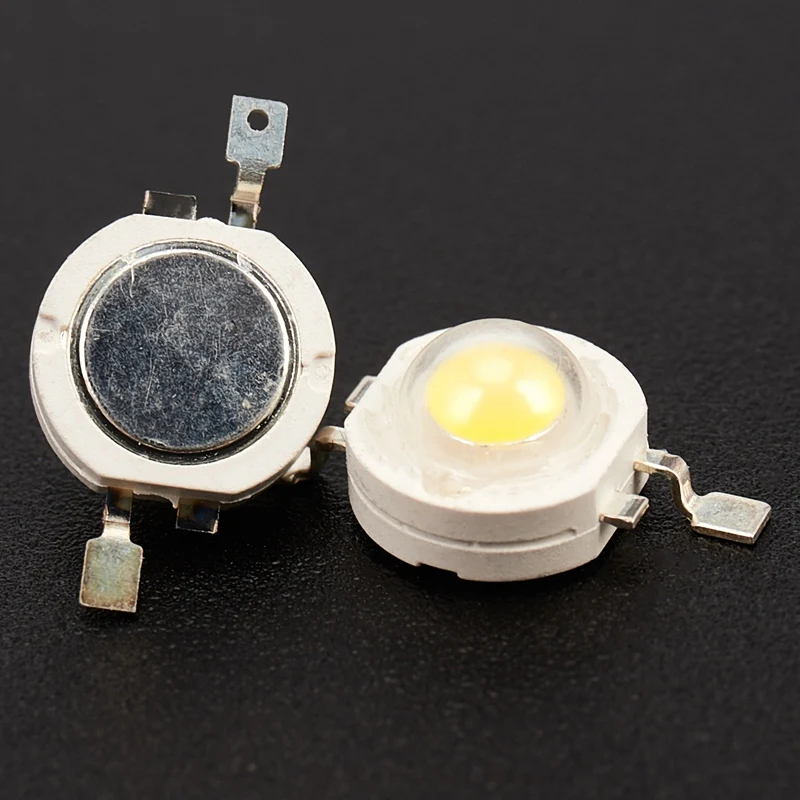 20 шт. светодиодные диоды высокой мощности 1 Вт ультра яркие 3000 К 100-120 лм яркость