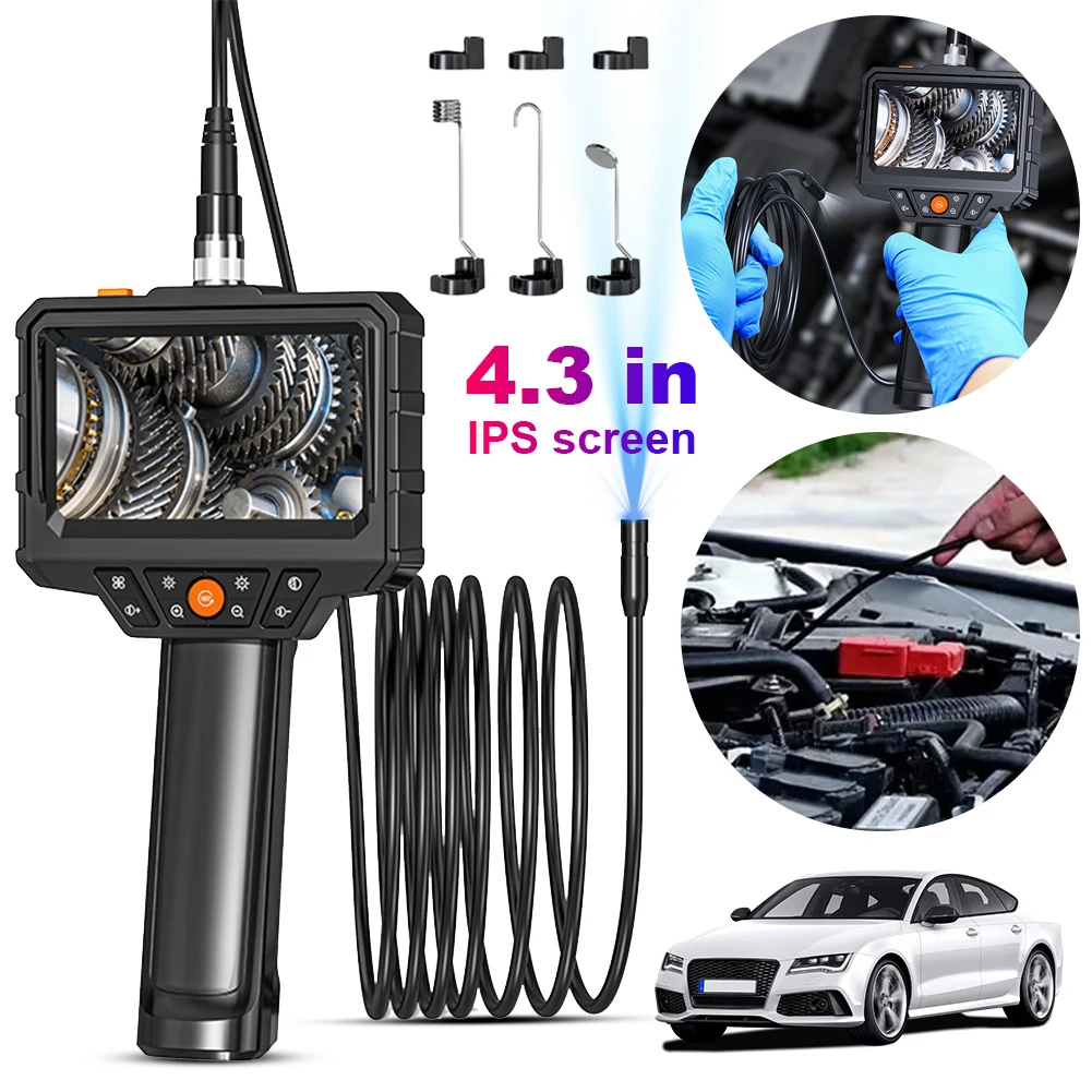 Эндоскопическая камера HD1080P Фотокамера для обследования канализационных труб