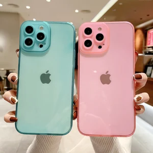 Camera Protection Transaprent Phone Case For iPhone 13 Pro Max 12 11
Pro XS Max XR X 7 8 Plus 6 6S SE 2020 Shockproof Soft Cover 1.29 USD