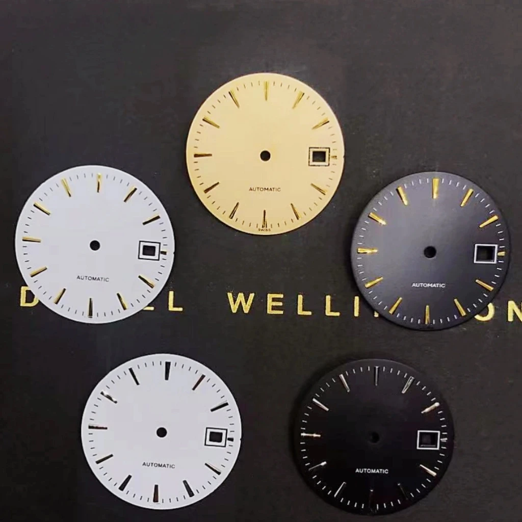 

30mm watch Accessories Calendar Dial Diamond Literal Surface for ETA-2824/2892 Movement Replecement Dial