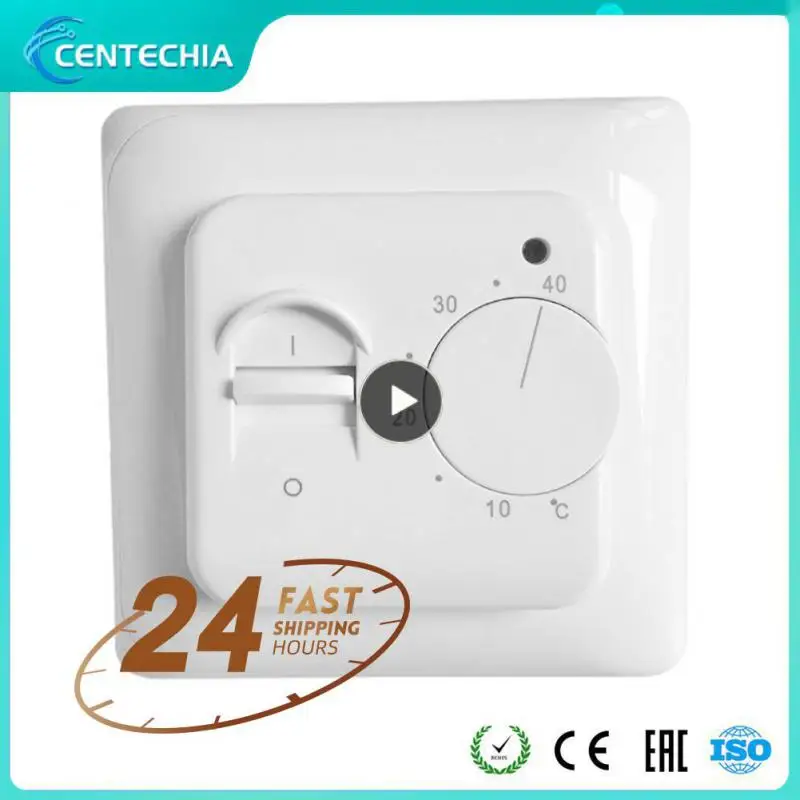 

With Floor Thermostat Floor Heating Electric Underfloor Sensor 16a Floor Cable Heating Thermostat Temperature Control Switch