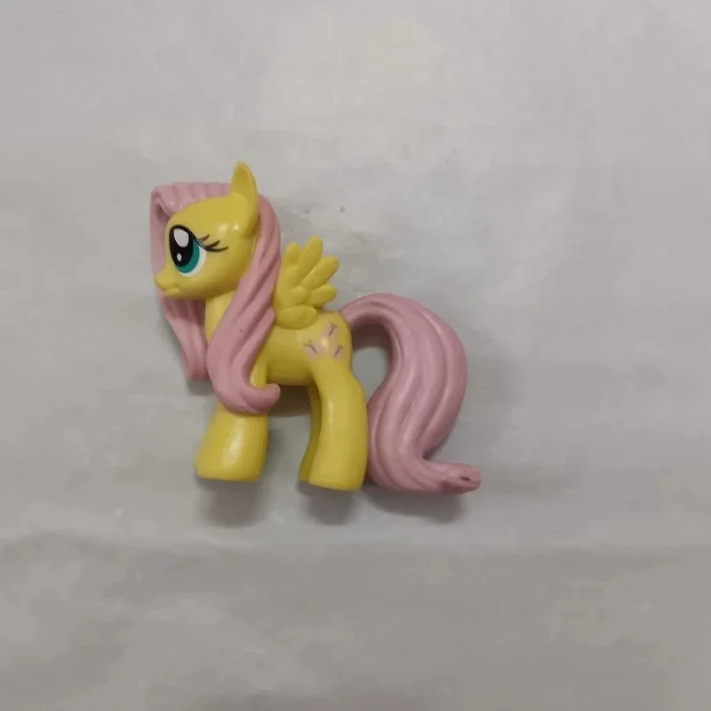Фото Аниме Принцесса Луна Флаттершай DJ Pon-3/винил Скретч Лошадь Фигурки для игрушек высотой 5 см №4