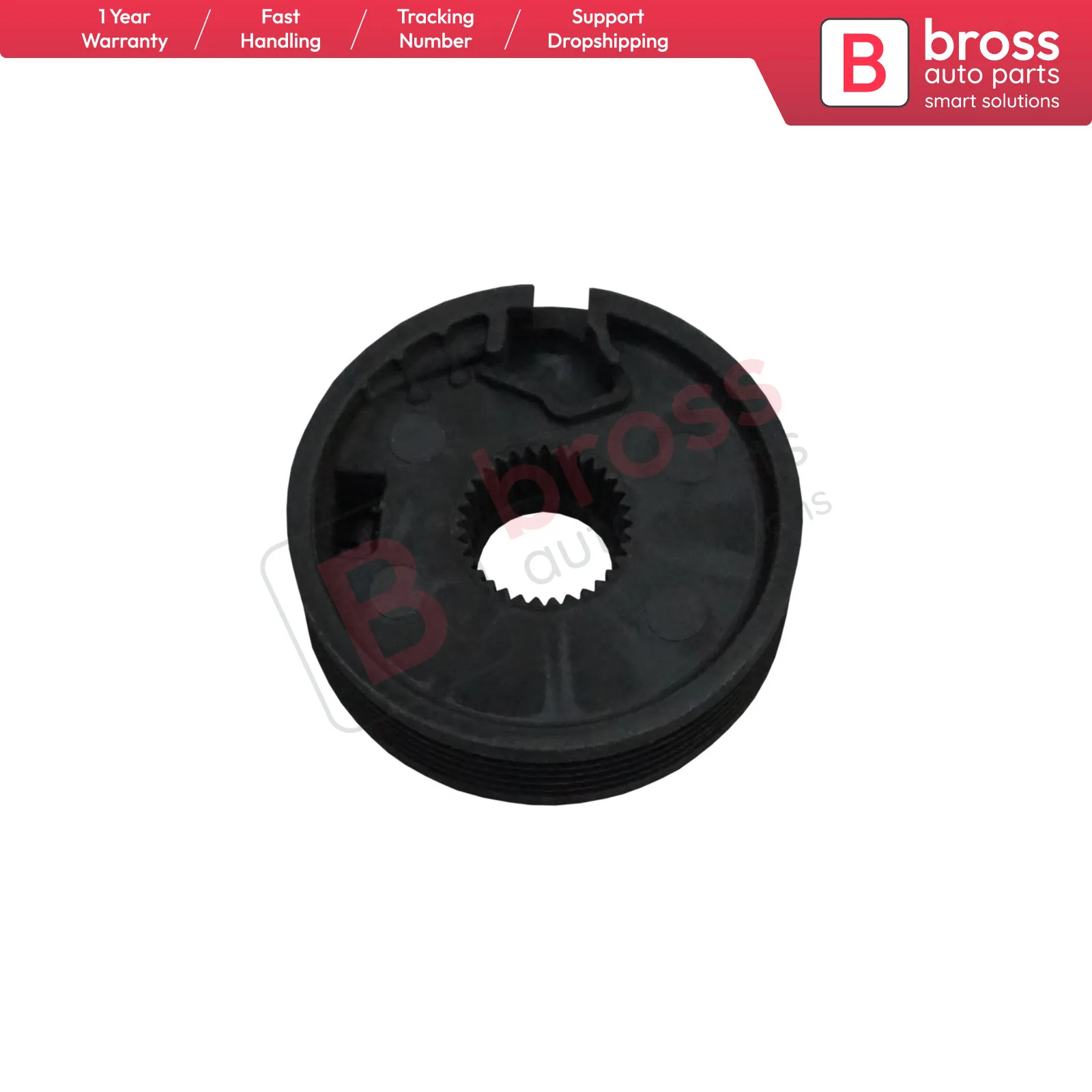 Bross Auto Parts BWR5129 Ремонтный комплект электропривода стеклоподъемника для левой двери Renault Megane MK1 Cabriolet 1995-2002 г.в.