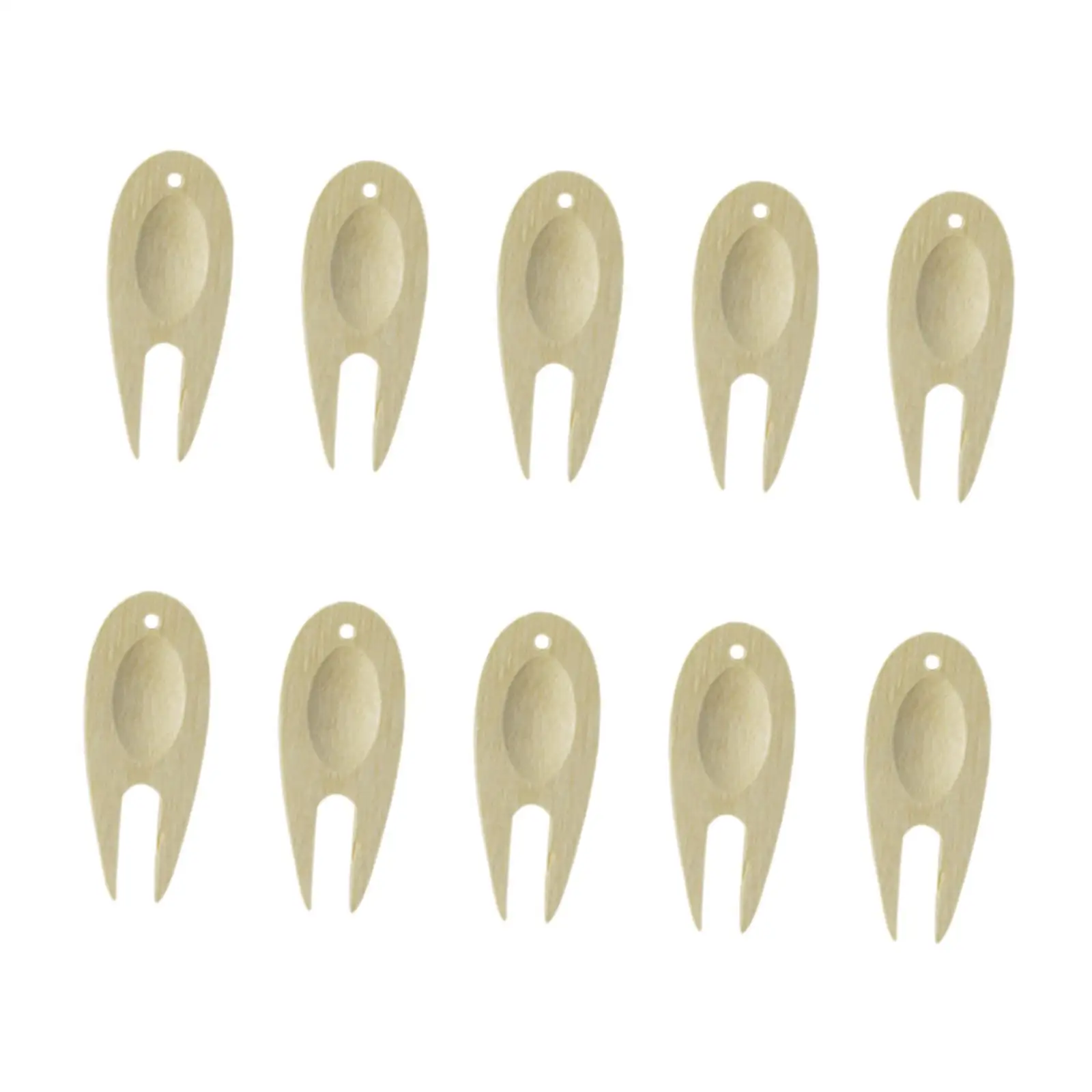 10x инструмент для ремонта Divot гольфа вилка многофункциональные гаджеты зеленая