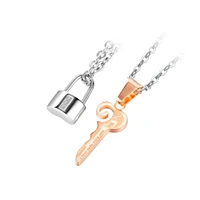 pendant vowed to lock the high level of appearance of new personality contracted joker stainless steel necklace