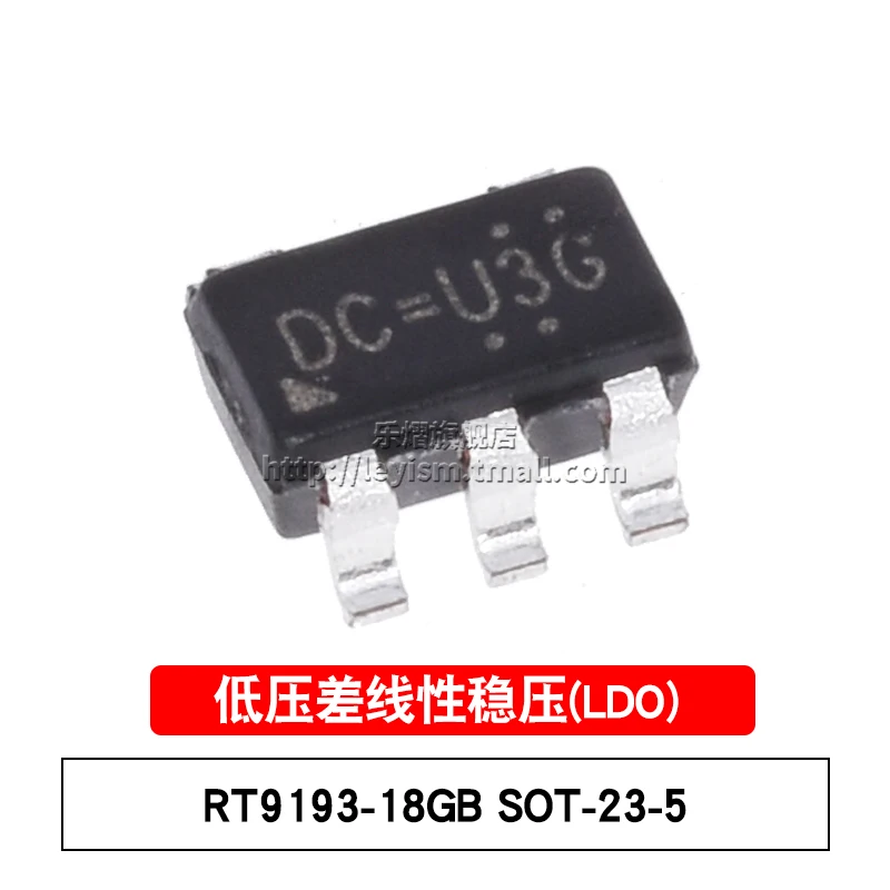 

10 шт RT9193-18GB DC = SOT23-5 абсолютно новый и оригинальный