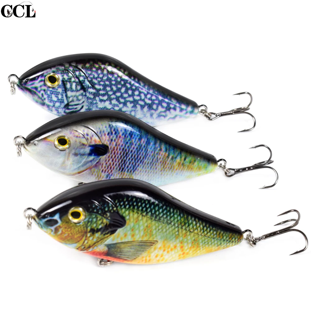 Slider Jerkbait 10cm 45g  Jerk Bait Sinking Hard Plastic Fishing Lures Bass Pike Musky Wobbler Bait Fishing Tackle