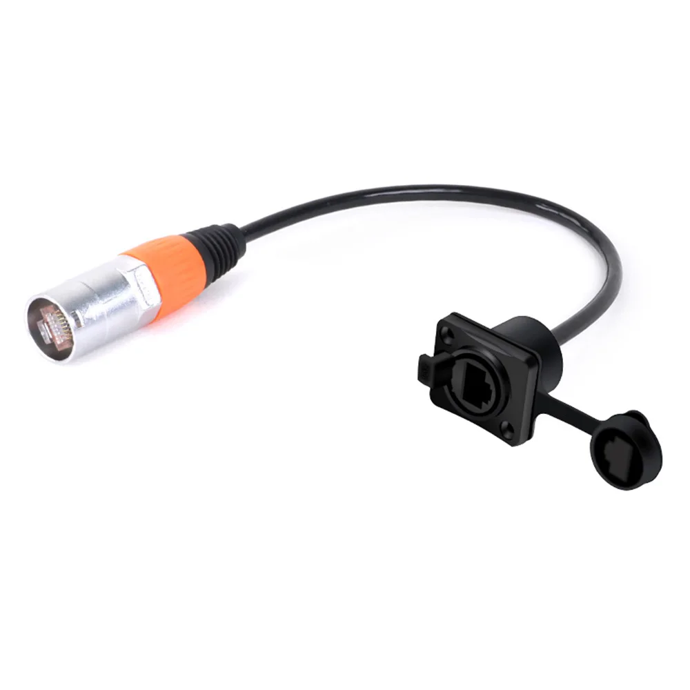 Водонепроницаемый Удлинительный кабель STP RJ45 CAT5 с внутренней и наружной защитой