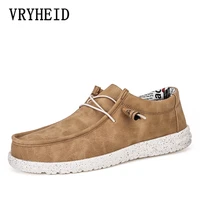vryheid mens wally loafers casual leather shoes new summer lace up driving shoe mocassins comfortable light weight big size 48