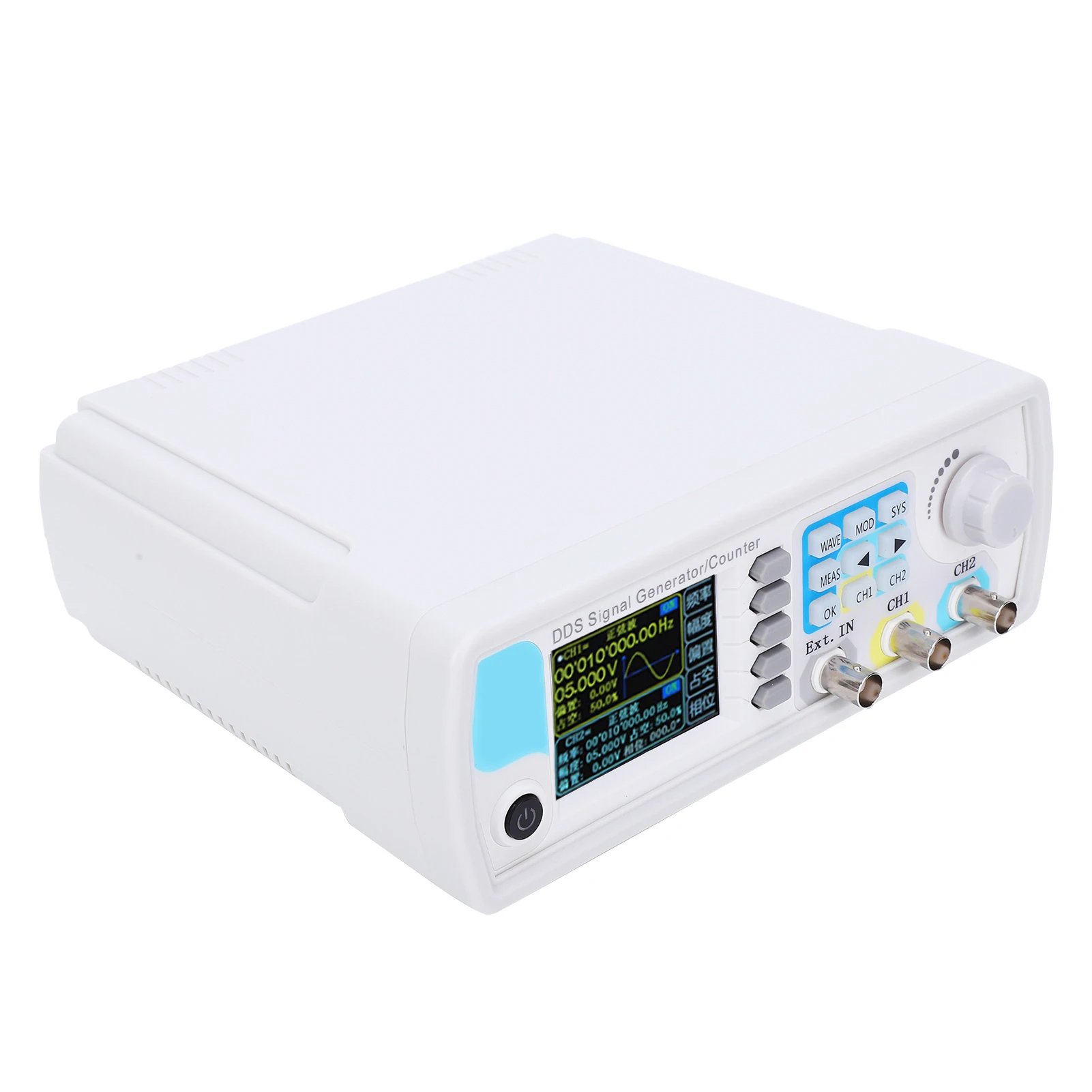 

JDS6600‑30M 2‑Channel DDS Function Arbitrary Waveform Signal Generator Pulse Signal Frequency Meter AC100‑240VUK Signal